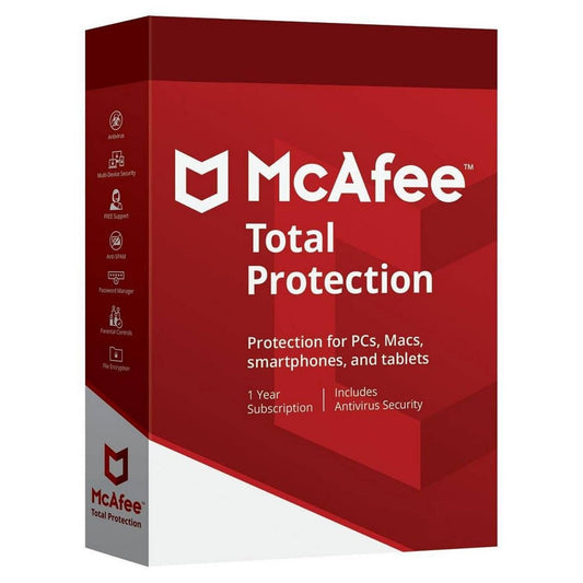 MTP15LPMBRAA_BLI - MCAFEE TOTAL PROTECTION 3 PC 12MESES (BLISTER)