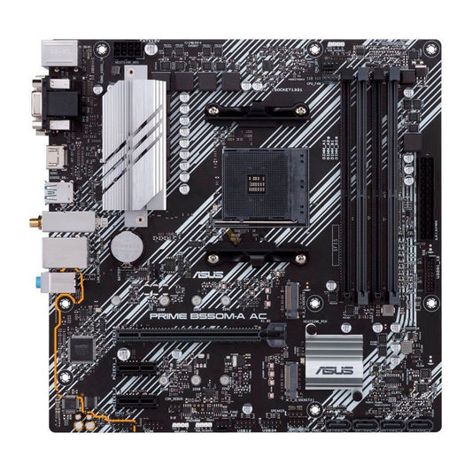 TARJETA MADRE ASUS MICRO ATX PRIME B550M-A AC, S-AM4, AMD B550, HDMI, 128GB DRR4, PARA AMD - SMART BUSINESS
