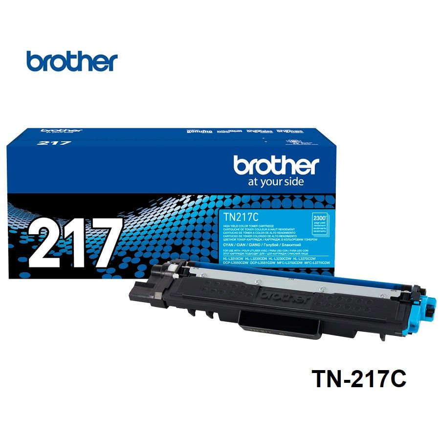 TONER BROTHER TN217C CIAN(L3270/L3551/L3750)2300 PAG. - SMART BUSINESS